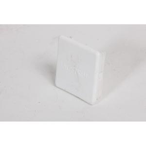 41mm PVC 41 White Channel Plastic End Caps
